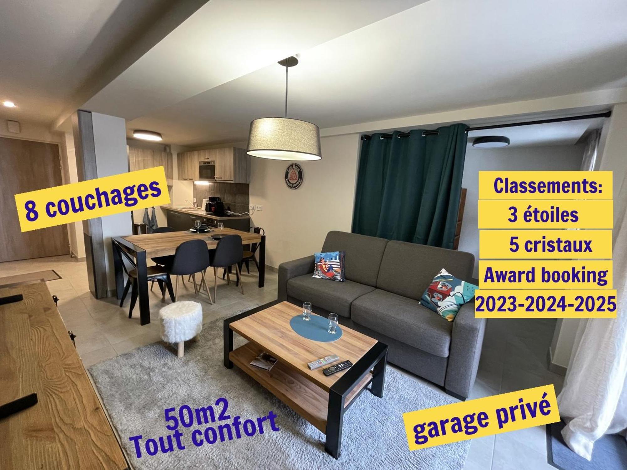 Arc 1800 Appartement 6-8 Pers,5 Cristaux, Avec Garage Les Arcs  Exterior foto